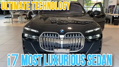 Bmw i7 most Technologically Advanced Sedan Rolls Royce Comparable