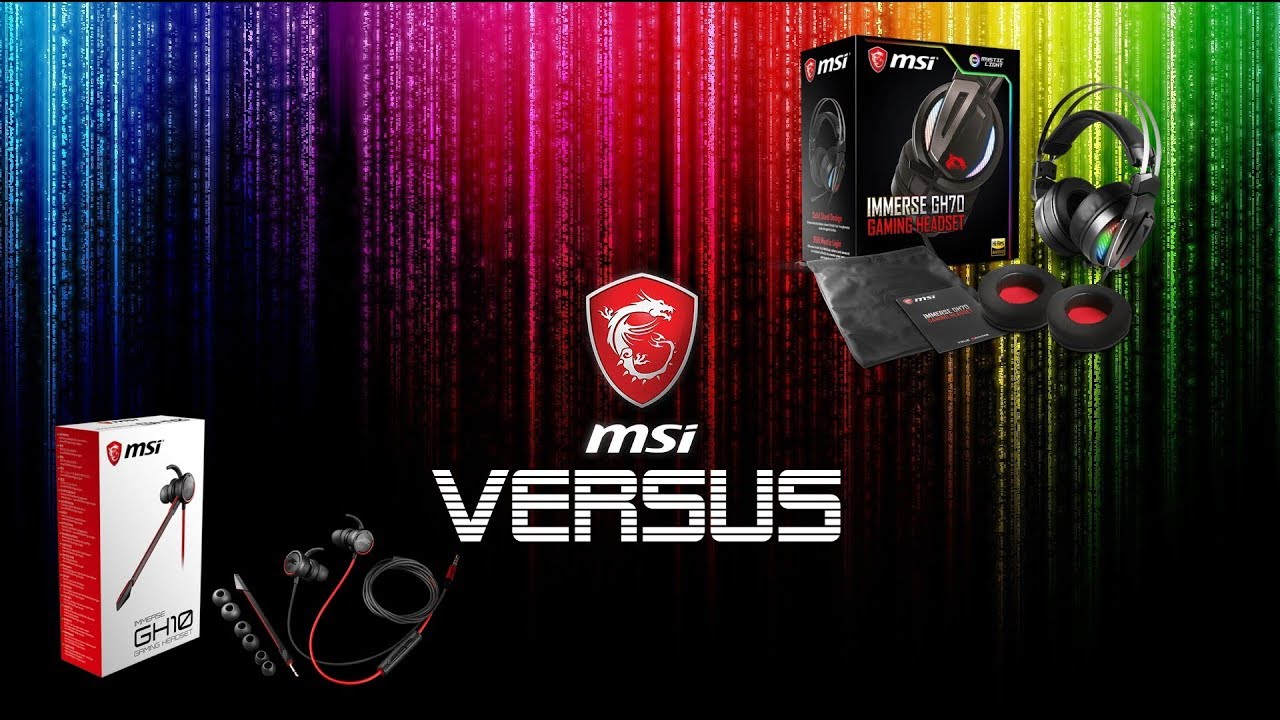 Обзор Игровых Гарнитур MSI Immerse GH10 VS GH70