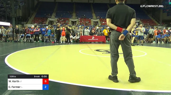 106 Lbs Cons 16 2 Will Korth Utah Vs Charlie Farme...