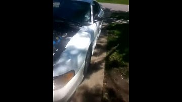 1998 Roush mustang gt first start open header