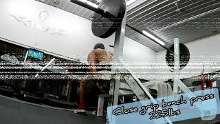 Project Mass Close Grip Bench Press