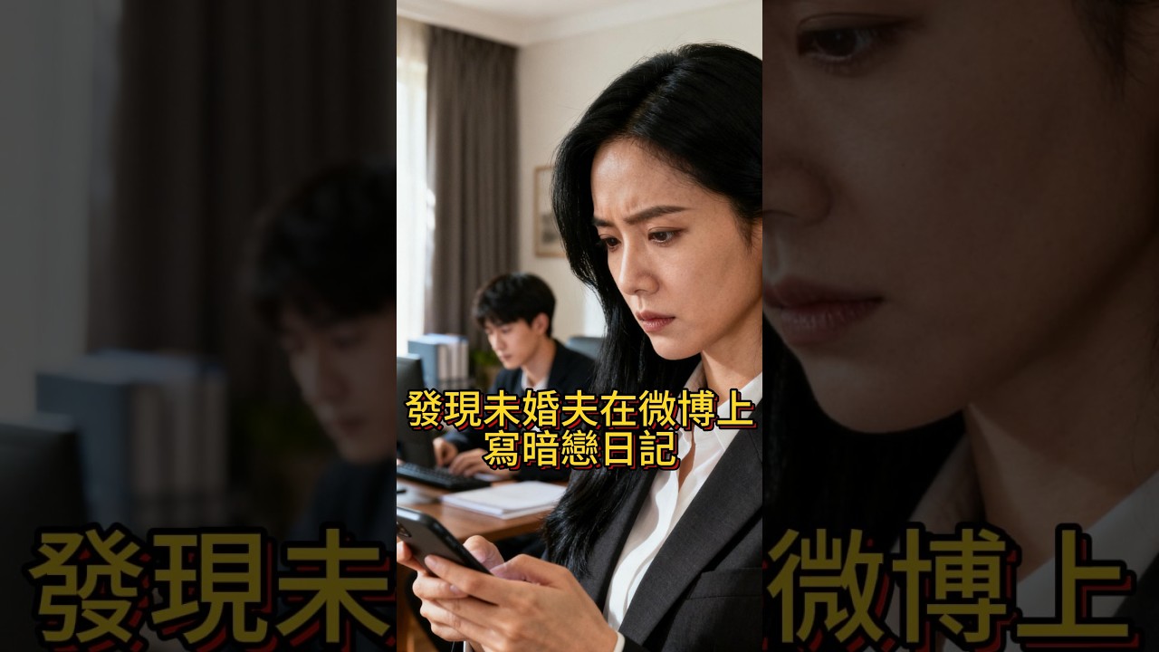 发现未婚夫在微博上写暗恋日记