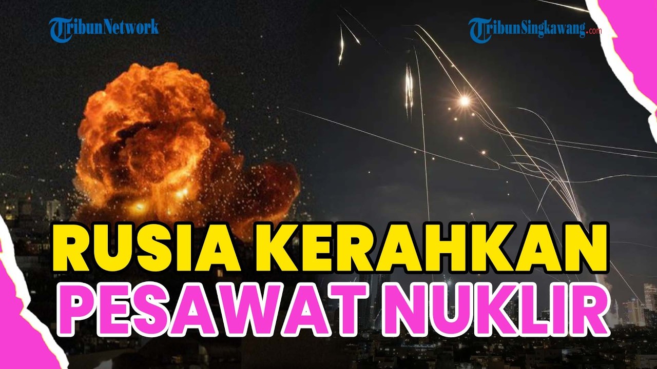 ®️🔴UPDATE PERANG IRAN-AS❗: RUSIA KERAHKAN PESAWAT NUKLIR, KAPAL INDUK AS KENA DRONE, ISRAEL TERBAKAR