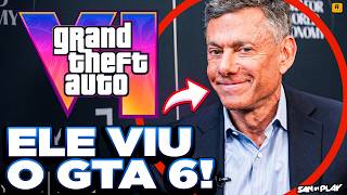 CHEFÃO da TAKE-TWO VIU o GAMEPLAY do GTA 6 em AÇÃO… E rev...