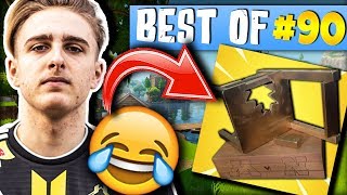 TEEQZY SE FAIT CASSER SA CHAISE  ADZ TUE MAXALIBUR 3 FOIS ► BEST OF FORTNITE FRANCE #90