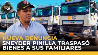 NUEVA DENUNCIA! Denuncian que Sneyder Pinilla traspasó bienes a sus familiares | Sigue la W | La W