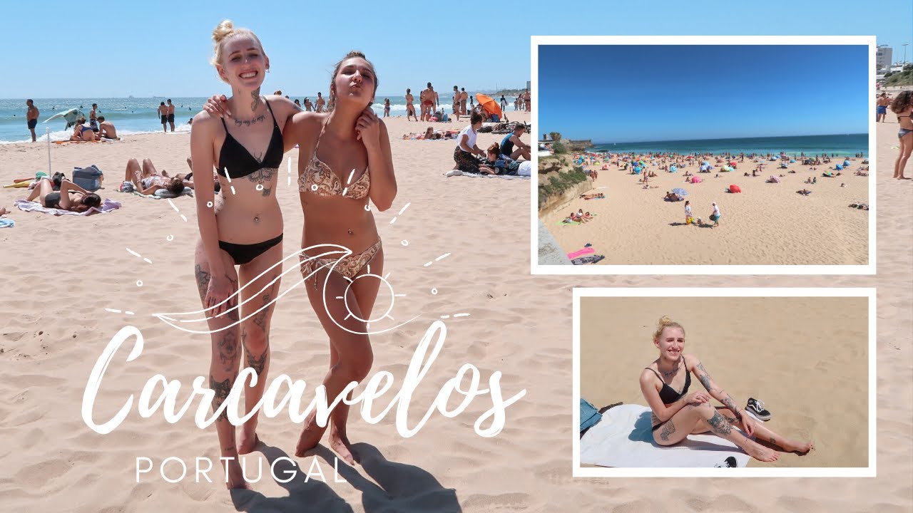 BEACH DAY VLOG | Carcavelos Portugal