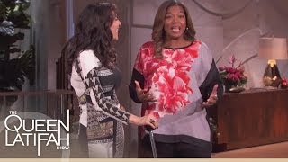 Katey Sagal Plays "Random Question Slot Machine" | The Queen Latifah Show