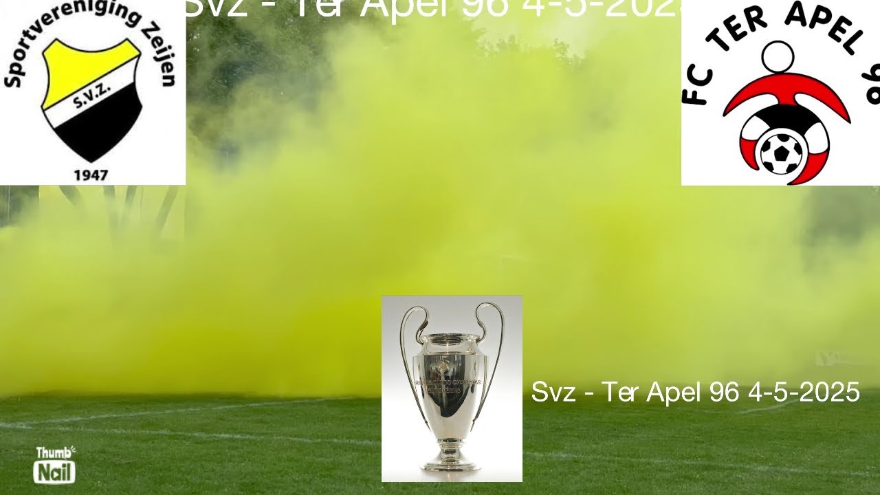 SVZ Zeijen - Ter Apel 96 4-1 (Kampioenswedstrijd)