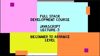 JavaScript Tutorial - Zero to Hero (Complete Course)-part-3