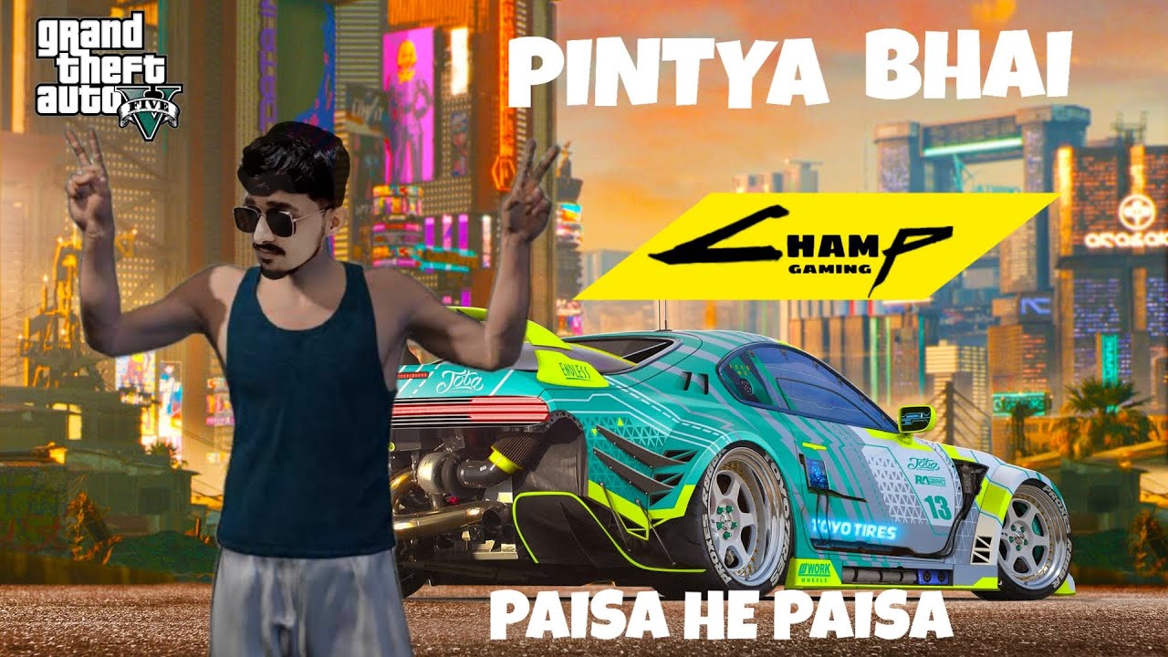 GTA V ROLEPLAY PINTYA BHAI | LIVE GTA V RP |GANG HAI HAMARI # ...