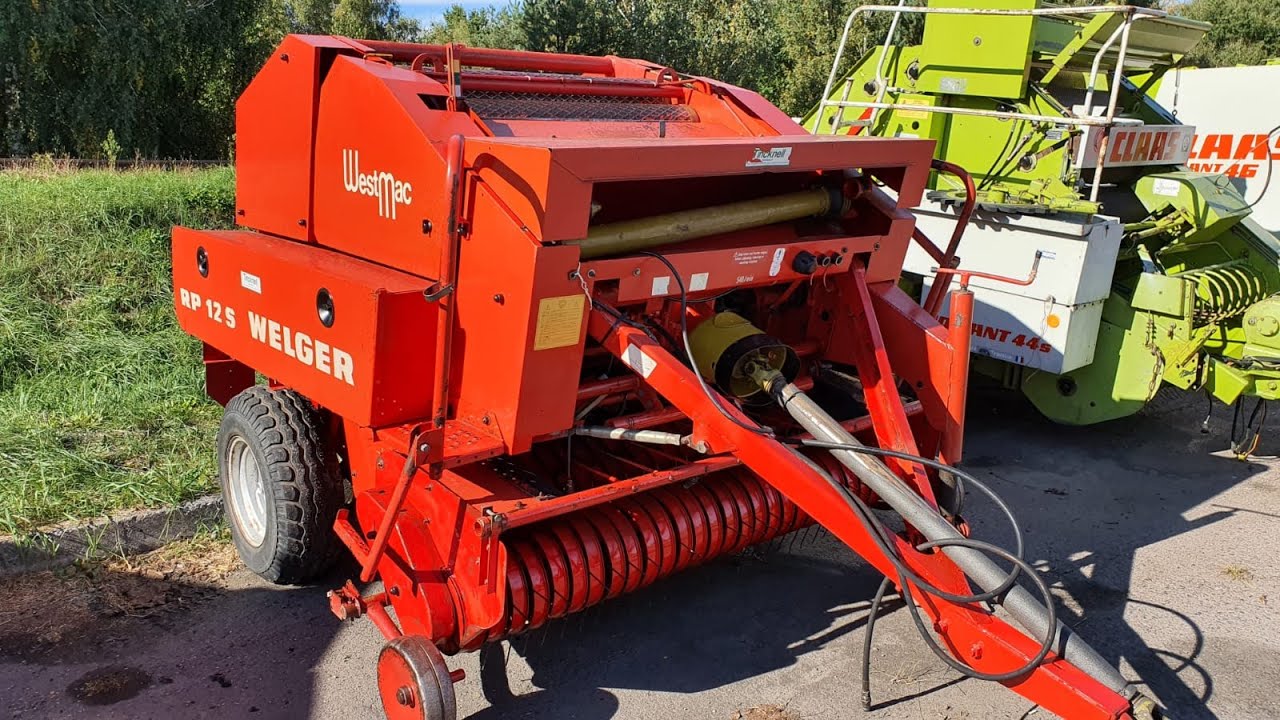 Welger RP12 - YouTube