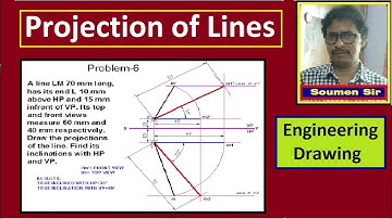 Projection of Lines Problem no 6