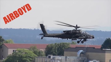 AH-64  Apache Traffic Pattern Training