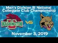 Game of the Week- 2019 Men's D3 National Collegiate Club Championship - Washington U-St Louis vs NYU