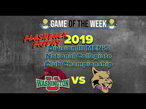 Game of the Week- 2019 Men's D3 National Collegiate Club Championship – Washington U-St Louis vs NYU