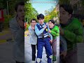 Male and female police officers fight#Short #Officer Rabbit #angel