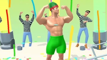 Muscle Rush -- All Levels Gameplay Walkthrough (IOS, Android) | level 63-67