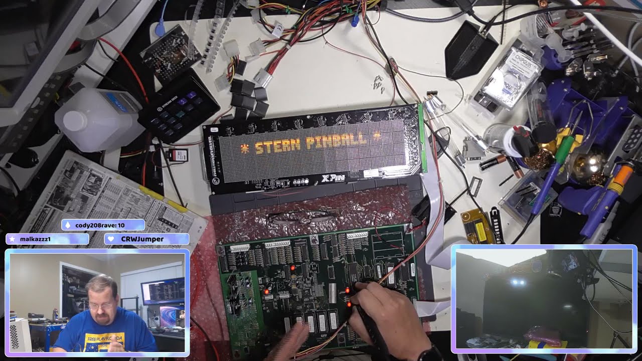 Stern Whitestar CPU Board Repairs ( Non Boot - Reset of Death )  1/3