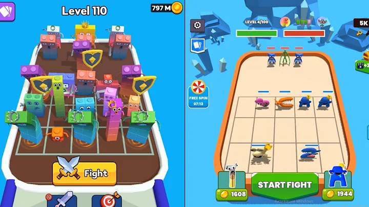 Merge Number Cube: Fam Run VS Merge Master: Alphabet Number