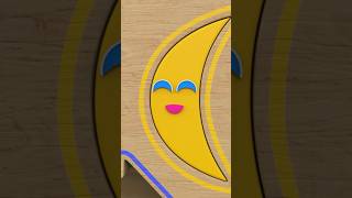 Funny Oval 🎈&amp; Yellow Moon 🌙 | Learning Shapes For Kiddos 🧒 #animation #cartoon #tino #education