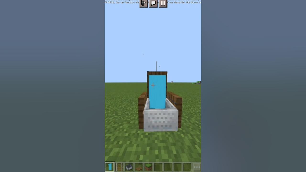 How to make A working chair in Minecraft Minecraft working chair shorts minecraft short