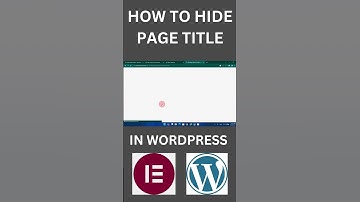How To Hide Page Title In WordPress 2024 🔥