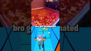 DESTROYED #pizza #funny