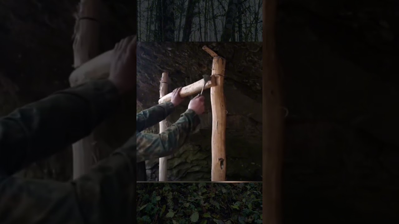 Forest Life Challenge, Building a Rock Cave Shelter / Camping / Survival / DIY Wood / Decor home