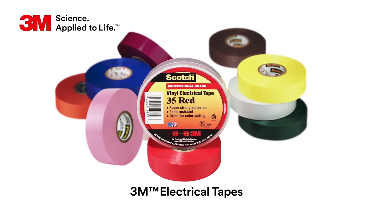 3M Scotch 35 White PVC Electrical Tape, 19mm x 20m - RS Components Vietnam