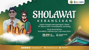 🔴SHOLAWAT KEBANGSAAN Bersama Gus Miftah, Hamed Uye, Cak Precil & Tim