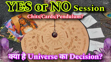 🥠Psychic YES or NO Session⭐Tap into Universe's Decisions💫🔮PICK A CARD🧿Hindi Timeless🀄