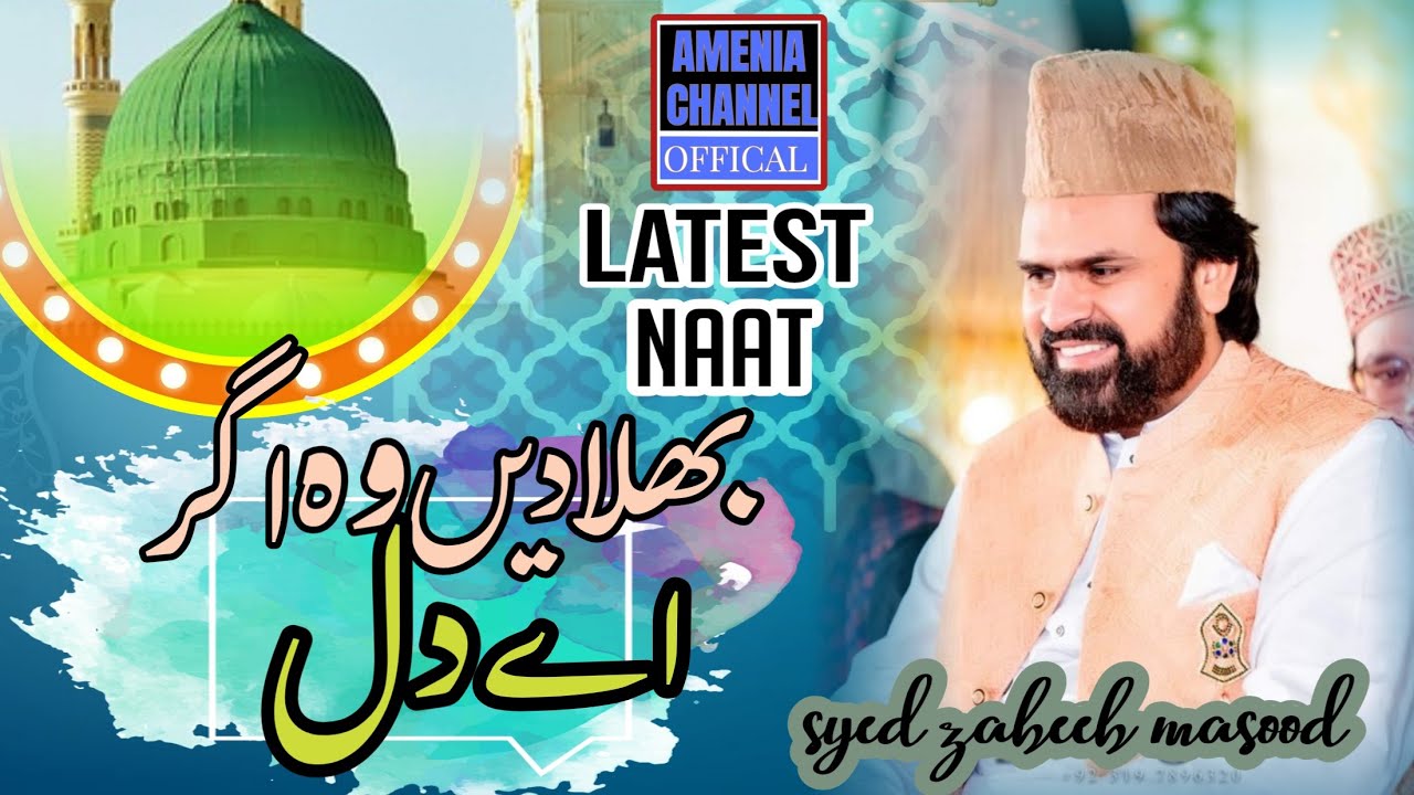 Bhula Dain Wo Kabhi A Dil Nahi Aisa Nahi Kartay | Syed Zabeeb Masood | Latest Kalam 2025