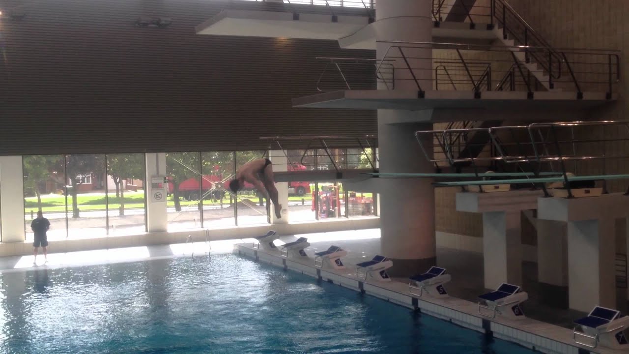 Diver Testing The New Facilities At Inspire Luton YouTube