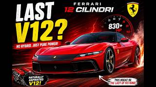 Ferrari 12 Cilindri 830Hp Naturally Aspirated V12 Beast