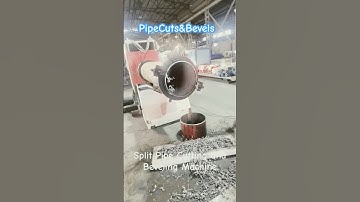 🔥 Unleash Efficiency: Meet the Split Pipe Cutting & Beveling Machine! 🛠️ Say goodbye to hard work!
