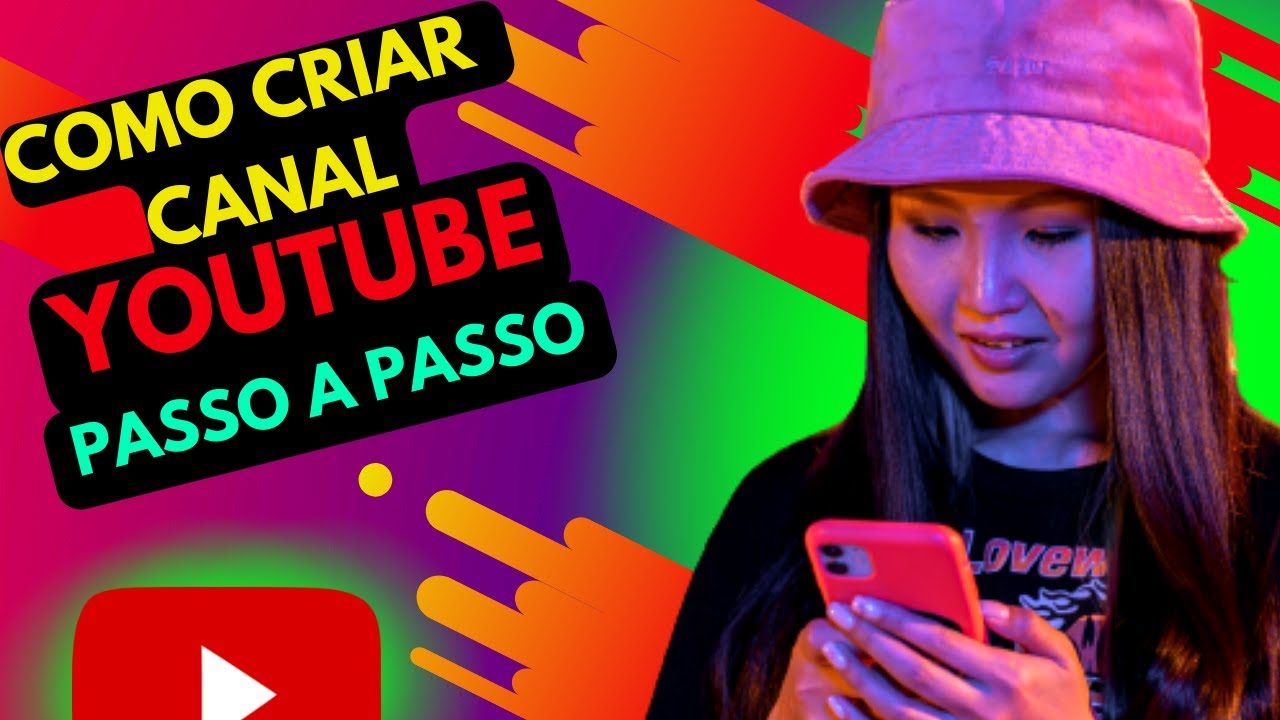 como criar um canal no youtube pelo celular passo a passo - YouTube