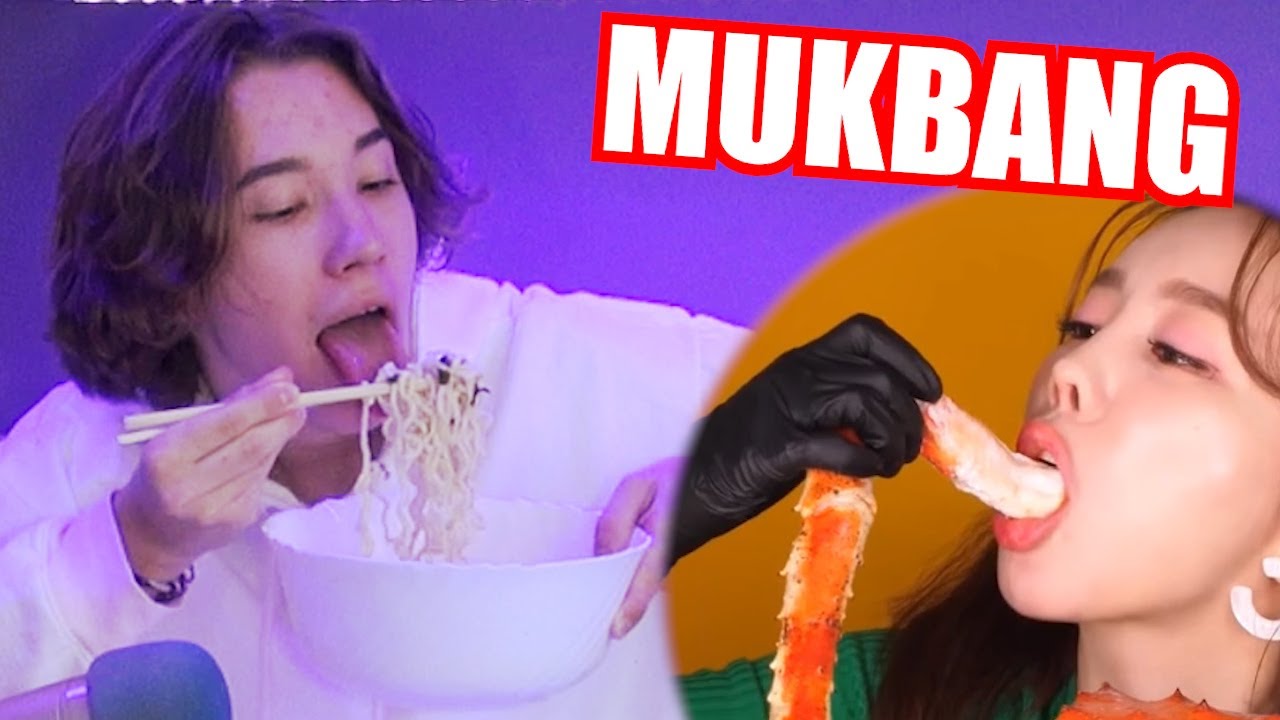 MŮJ PRVNÍ MUKBANG, ALE STÁLE MÁM HLAD 🍜😞