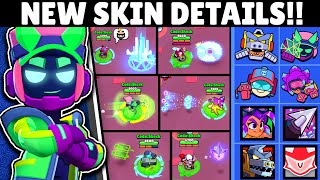 : All the New Skins Animation, Price, Custom Pins & More! | #CyberBrawl #GodZilla