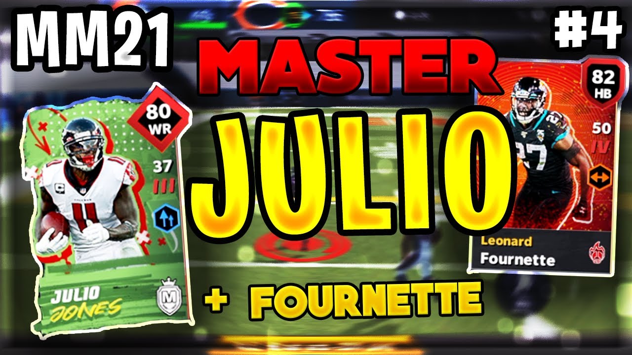 MASTER JULIO JONES GAMEPLAY! FIRED UP FOURNETTE! Madden Mobile 21 (4)