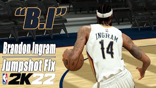 Full Brandon Ingram Jumpshot Fix NBA2K22 Update