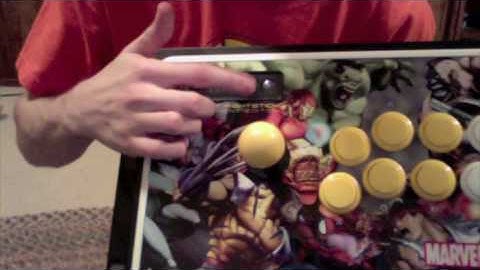 Marvel VS Capcom 2 TE Madcatz Arcade Stick Unboxing