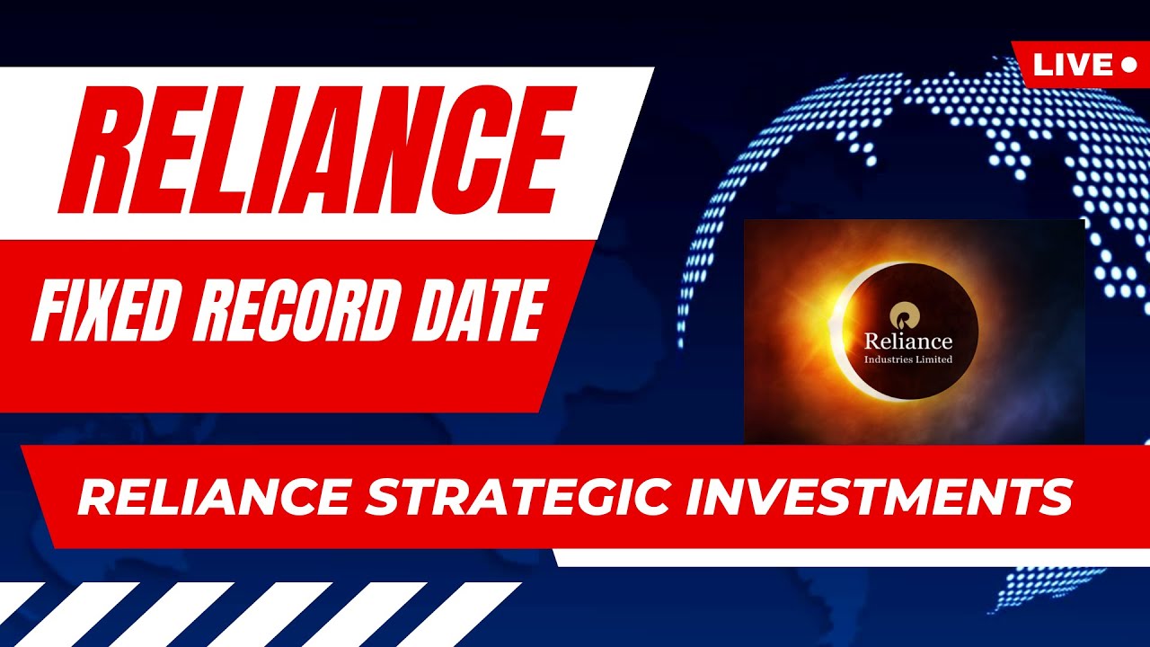 RIL Fixed Record date for listing Reliance Strategic HINDI YouTube