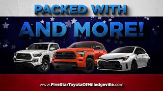 This fourth of July... we're LIT #fivestartoyotaofmilledgeville