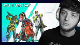 it is a sad day for apex legends