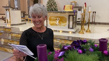 Lighting the First Week of Advent Candle