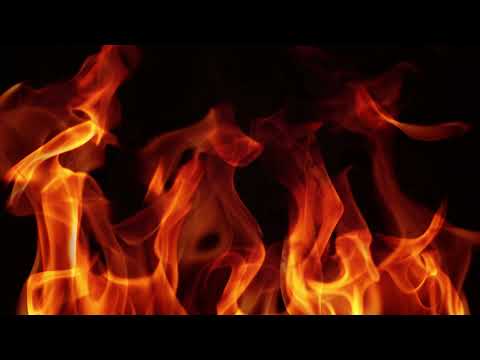 Modern Fireplace Full Screen Flame 8K Fire