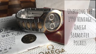 Unboxing the 1990-Vintage Omega Seamaster Polaris