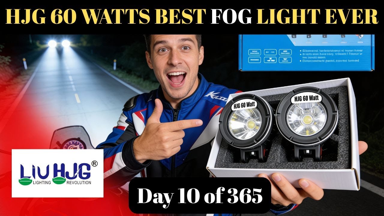 Install HJG 60 Watt Fog Light In My Xpulse 210 | Best Fog Lights Ever