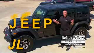 GET THE BIGGER, STRONGER, TOTALLY REDESIGNED JEEP WRANGLER JL AT RALPH SELLERS
